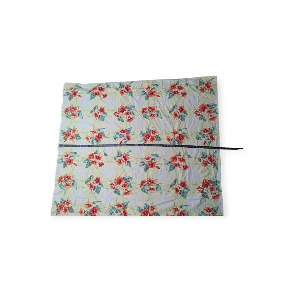 Vintage Floral Rectangle Table Cloth 46.5